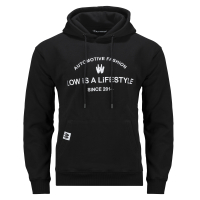 LOW iS A LiFESTYLE® Automotive Fashion Hoodie black